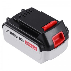 Pro Black \u0026 Decker LB20, LBX20, LBX4020, LB2X4020 Baterie nářadí náhradní Li-ion 20V 6000 mAh